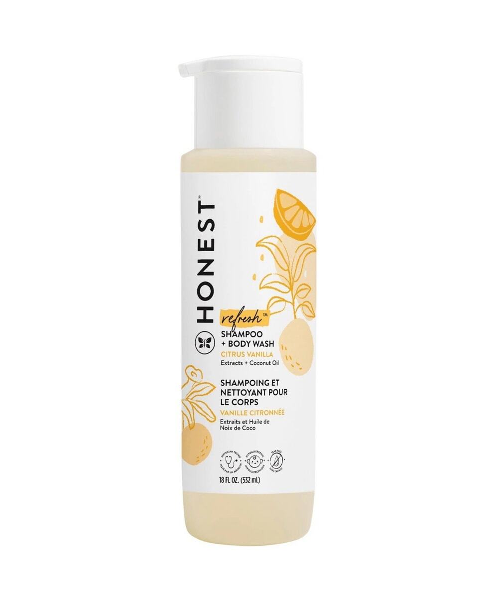 The Honest Company 2-in-1 Cleansing Shampoo Body Wash Gentle for Baby